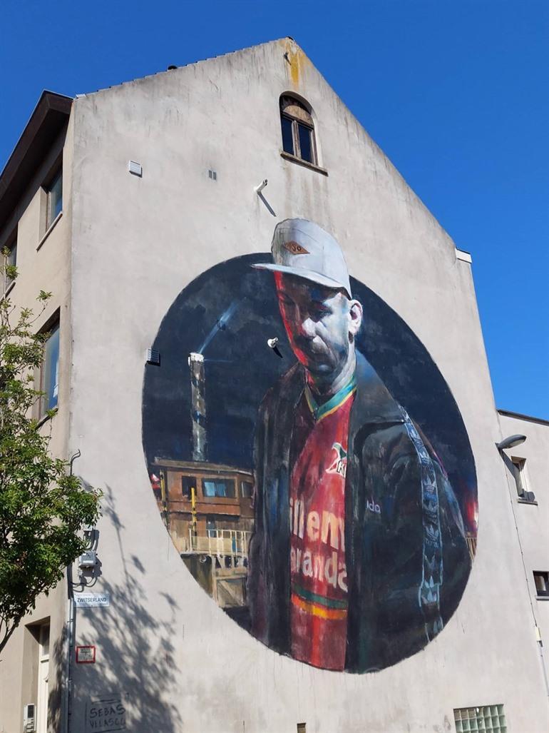 Murals en street-art in Oostende: Chrystal Ship