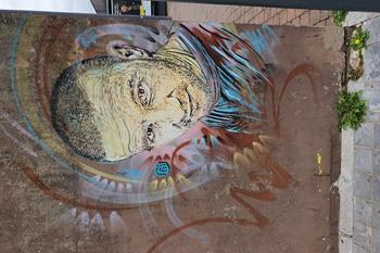 Murals en street-art in Oostende: Chrystal Ship