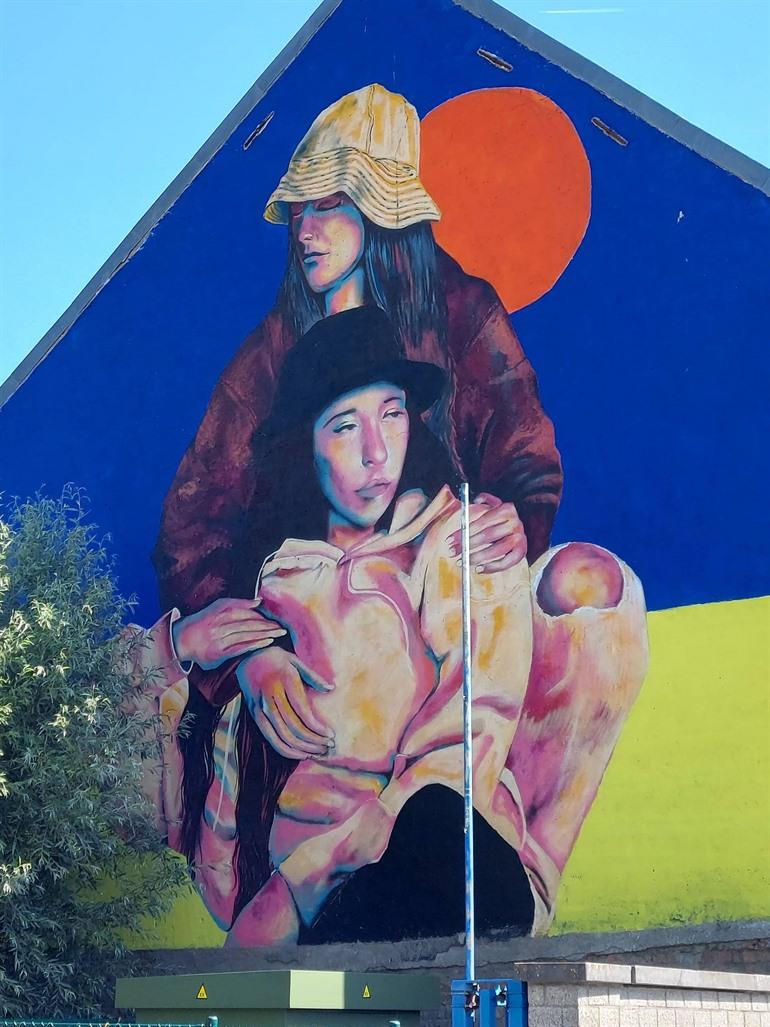 Murals en street-art in Oostende: Chrystal Ship