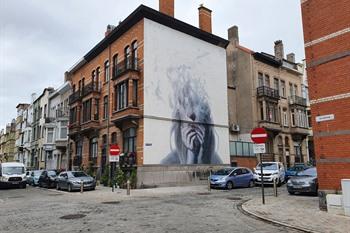 Murals en street-art in Oostende: Chrystal Ship