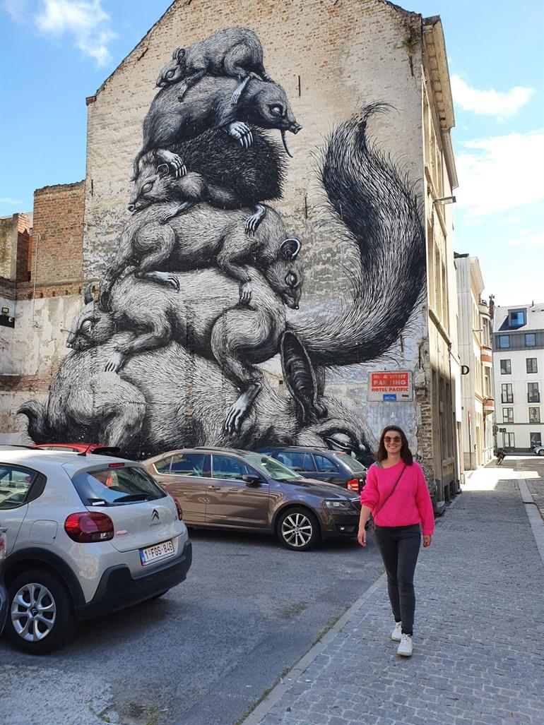 Murals en street-art in Oostende: Chrystal Ship