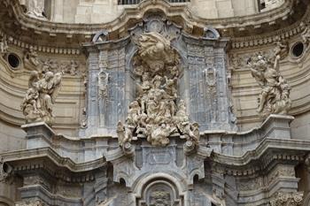 Murcia, voorkant kathedraal