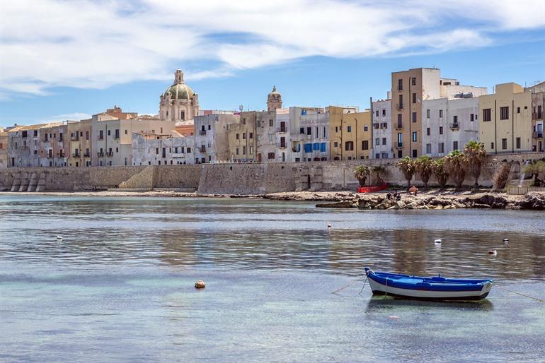 Muren van Tramontana, Trapani, Sicilië