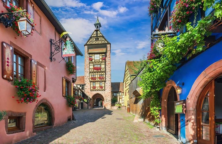 Musée du Dolder in de Doldertoren, Riquewihr, Elzas-regio
