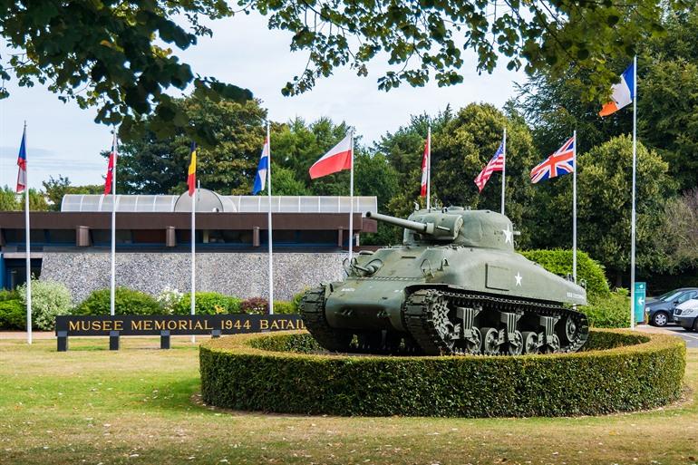 Musée Mémorial de la Bataille de Normandie, Normandië