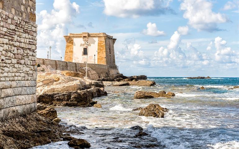 Museo Civico Torre di Ligny in Trapani, Sicilië