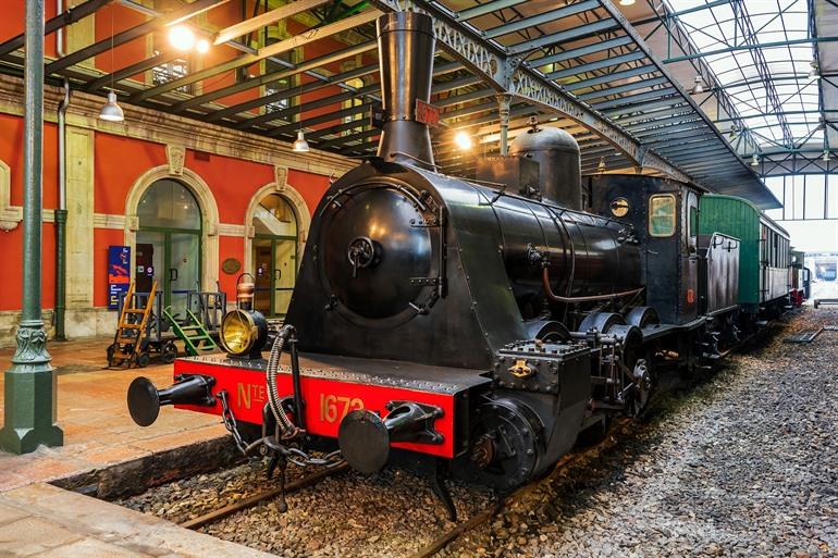 Museo de Ferrocarril in Gijon