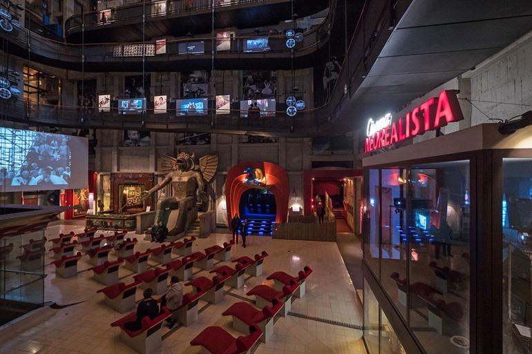 Museo Nazionale del Cinema bezoeken in Turijn, Italië