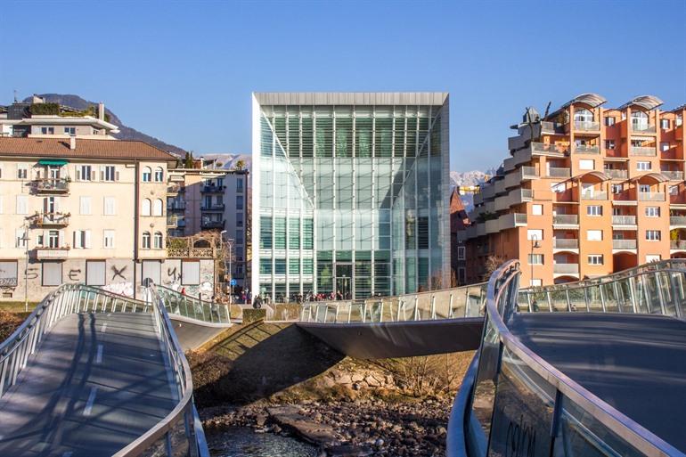 Museum voor hedendaagse kunst Museion in Bolzano