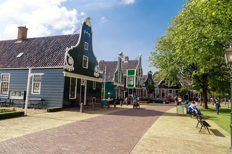 Museum Zaanse Tijd (eerste huisje van links) Zaanse Schans