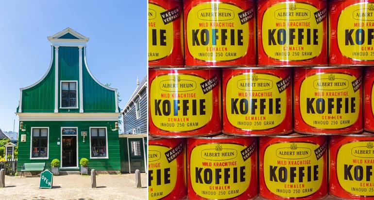 Museumwinkel Albert Heijn bij de Zaanse Schans