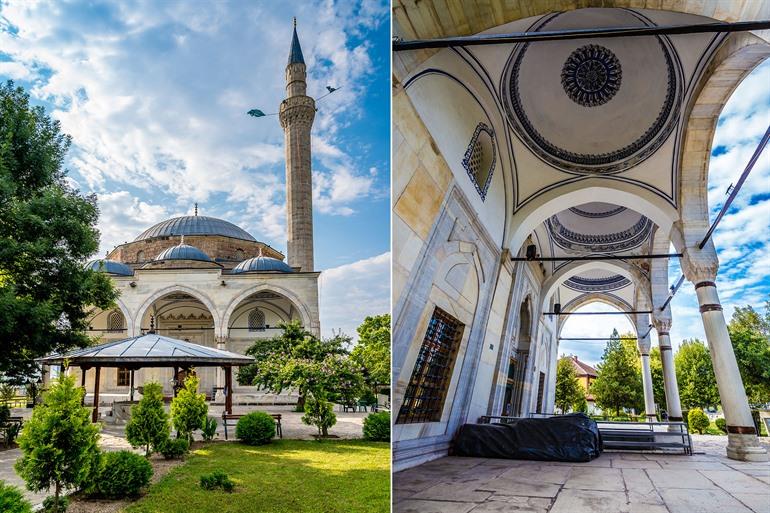 Mustafa Pasha Moskee bezoeken in Skopje, Noord-Macedonië