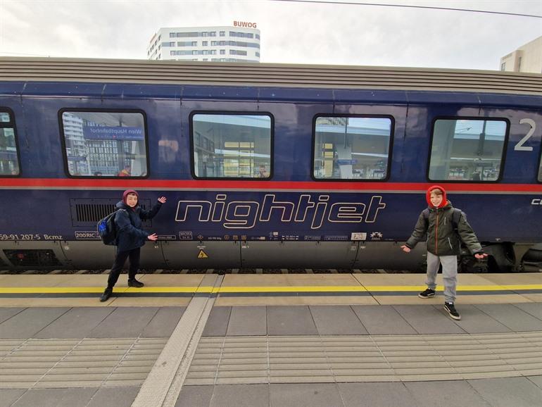 Nachttrein naar Wenen, Oostenrijk