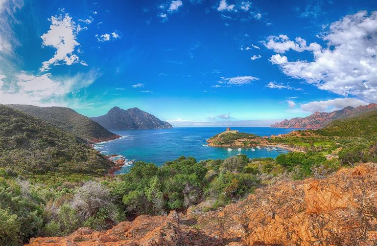 Natuurreservaat Scandola op Corsica