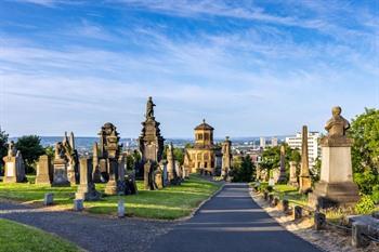 Necropolis aan de kathedraal van Glasgow