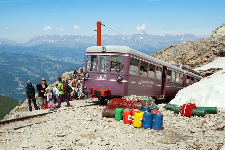  Nid d’Aigle, Tramway du Mont-Blanc