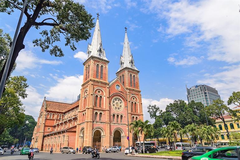 Notre Dame Kathedraal in Ho Chi Minh City