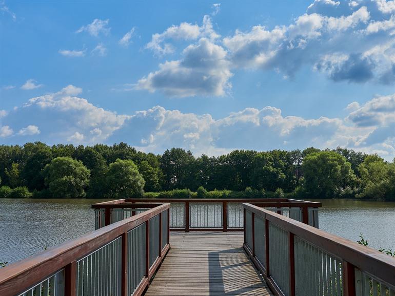 Obersee bij Bielefeld bezoeken, Noordrijn-Westfalen