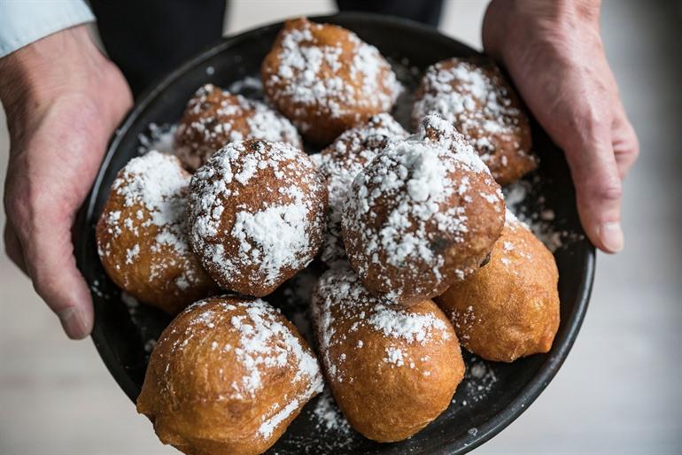 Oliebollen, typisch Nederlands gebak