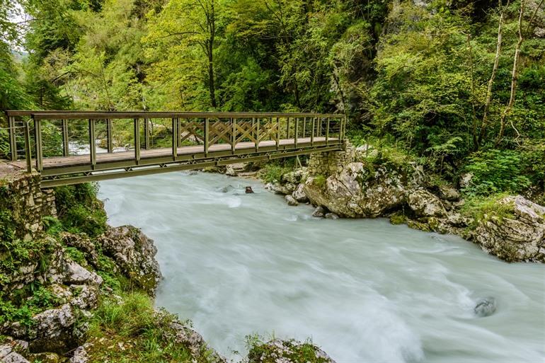 Omgeving Tolmin kloof