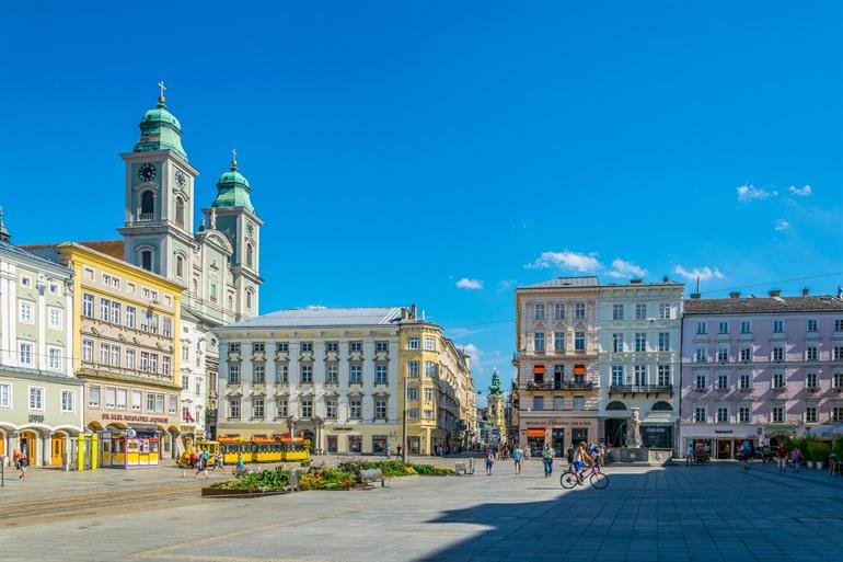 Ontdek de historische oude binnenstad van Linz tijdens een wandeltour