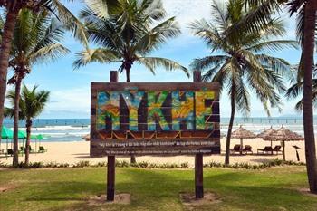 Ontspannen op My Khe Beach bij Da Nang