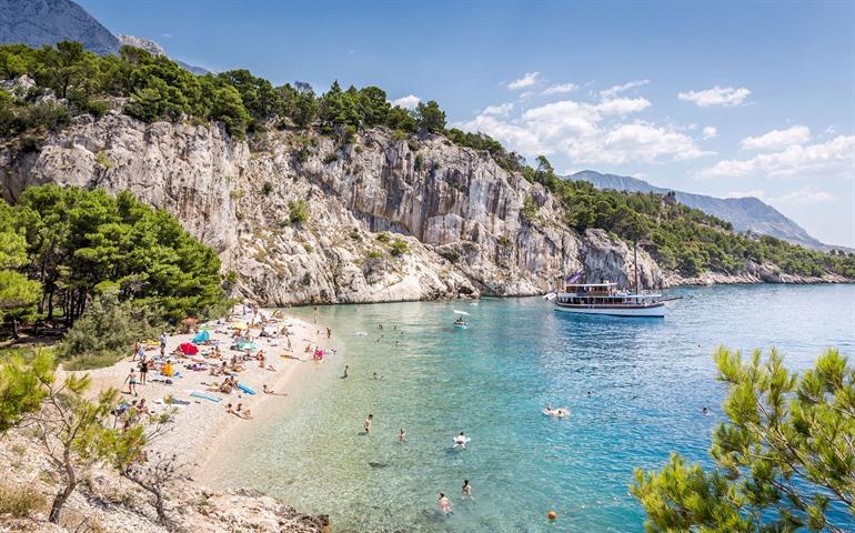 Ontspannen op Nugal Beach, Kroatië
