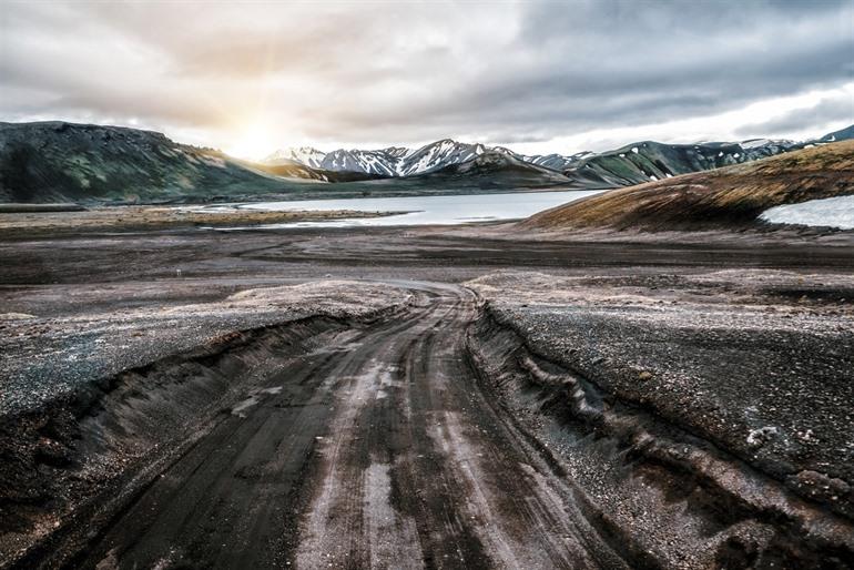 Onverharde route Landmannalaugar