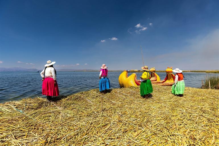 Op de Uros-eilanden