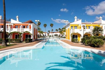 Op vakantie naar Maspalomas? Boek de moderne kleurrijke bungalows van Bungalows Cordial Green Golf