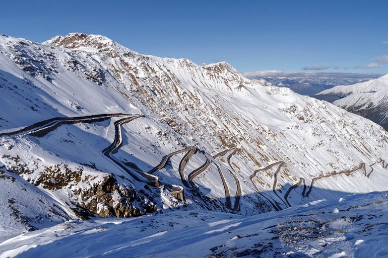 Op wintersport in Nationaal Park Stelvio