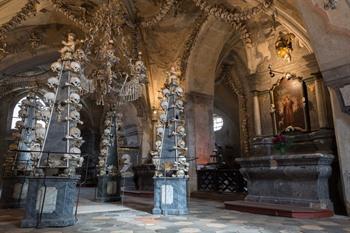 Ossuarium bottenkapel in Praag