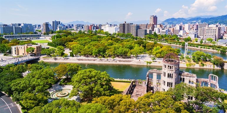 Oud en nieuw in Hiroshima