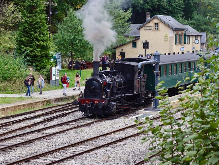 Oud spoorwegstation van Fond de Gras, Luxemburg