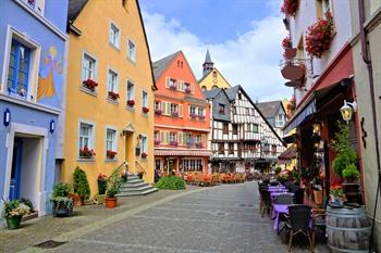 Oude centrum van Bernkastel-Kues, Moezel