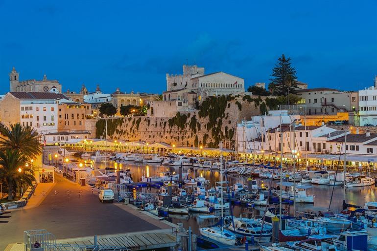 Oude haven van Ciutadella de Menorca