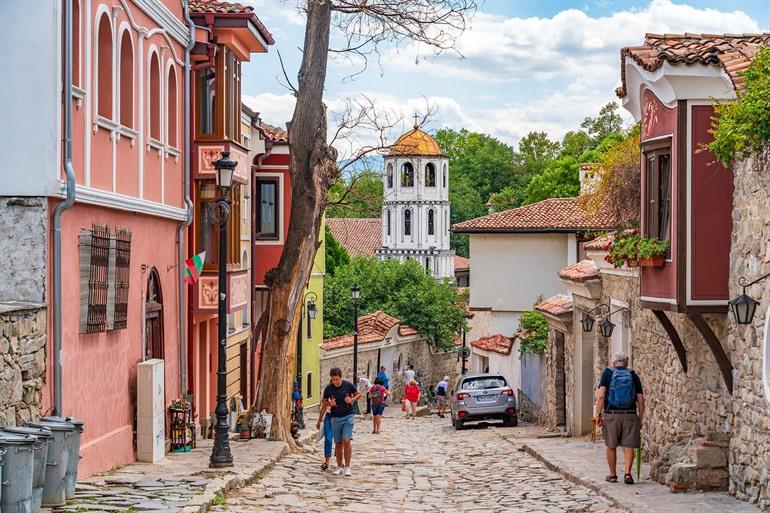 Oude stad Plovdiv