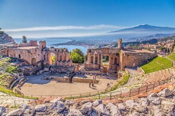Oude theater van Taormina 
