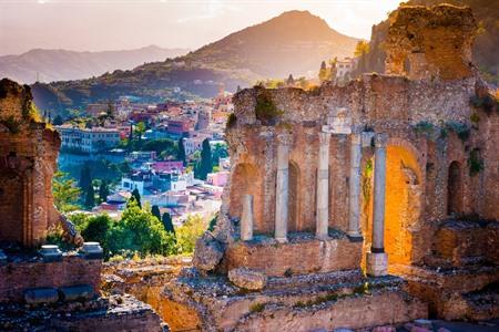 Oude theater van Taormina