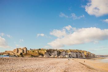 Oudste badplaats Dieppe, Frankrijk