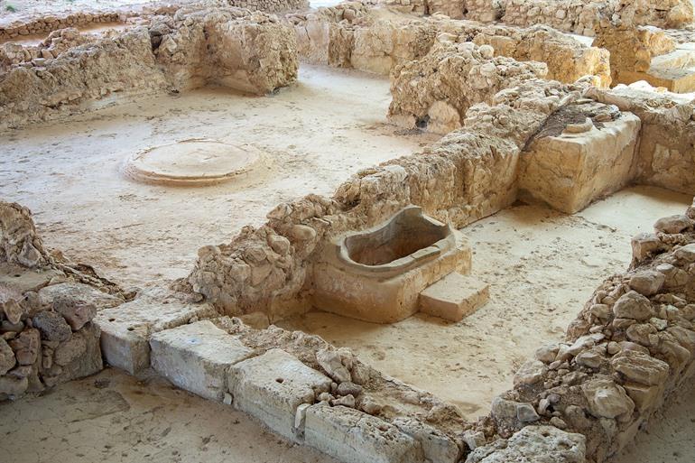 Overblijfsel van het Paleis van Nestor, Peloponnesos