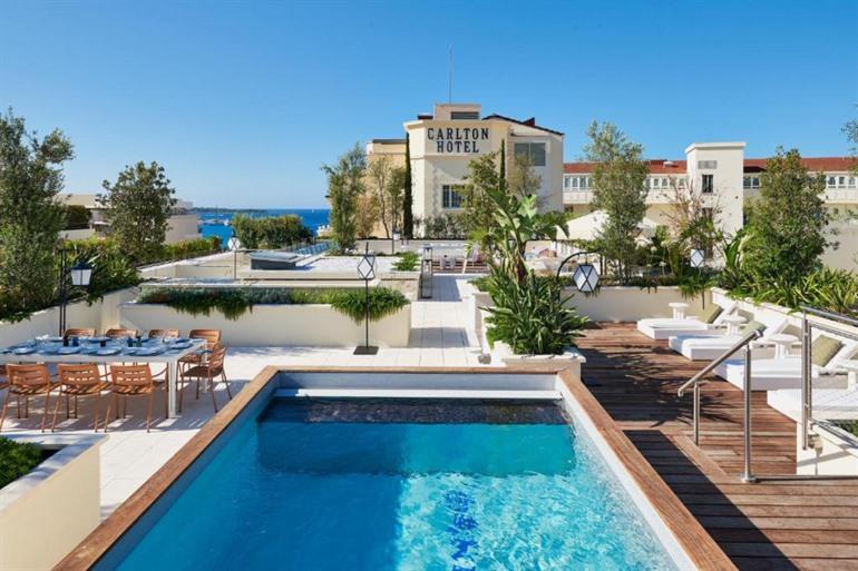 Overnacht in Carlton Cannes Hotel