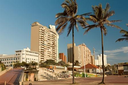 Overnachten in Durban, Zuid-Afrika.