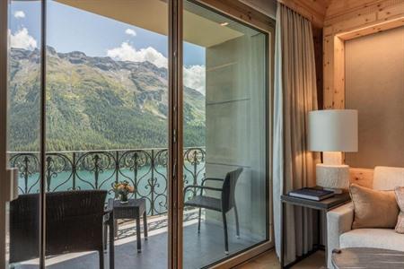 Overnachten met uitzicht op de St. Moritzsee