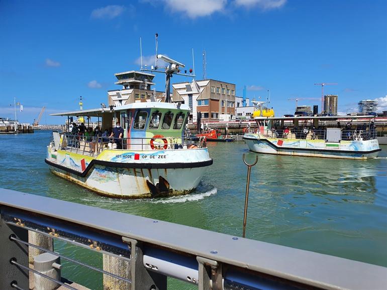 Overzetboot in Oostende