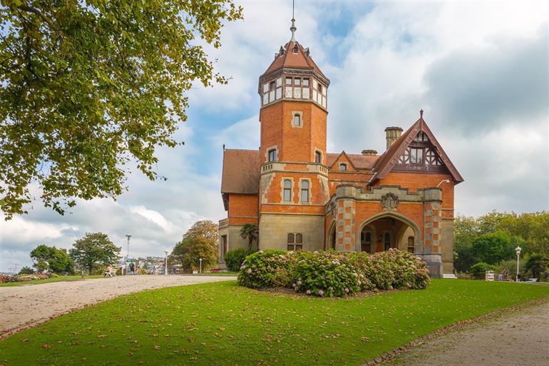Palacio de Miramar, San Sebastian in Spanje