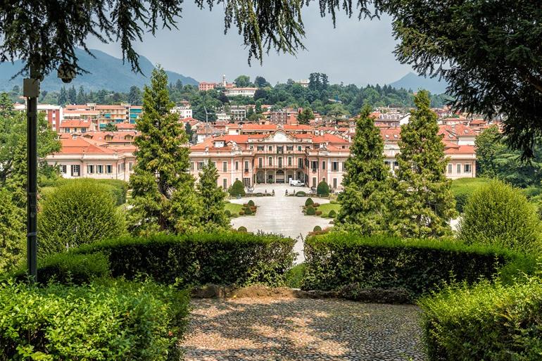 Palazzo Estene en de prachtige giardini, Varese