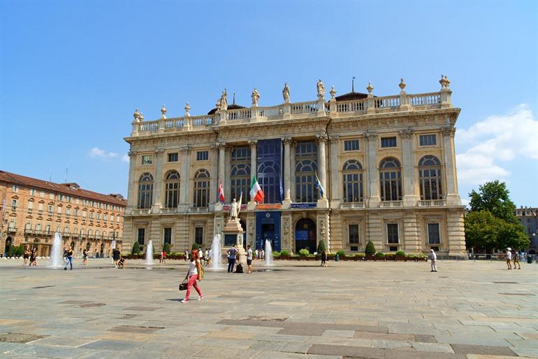 Palazzo Madama in Turijn, Italië