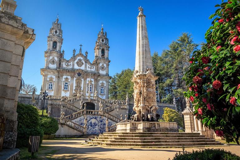 Paleis in Lamego, Portugal