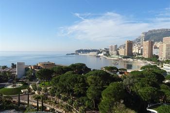 Panoramabeeld vanaf Bay Resort, Monte-Carlo